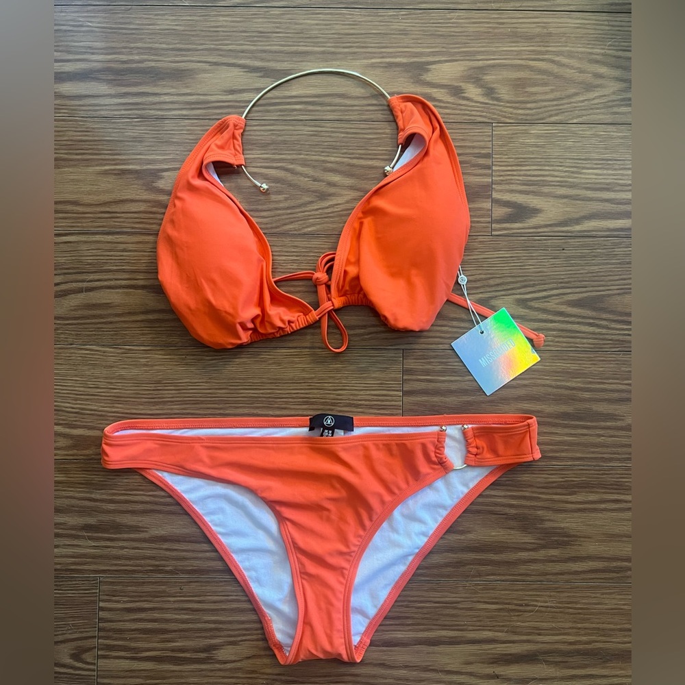 Orange Gold Bikini